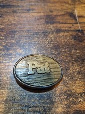 Vintage Brass Pat Belt Buckle Oden Made In Usa #SC1
