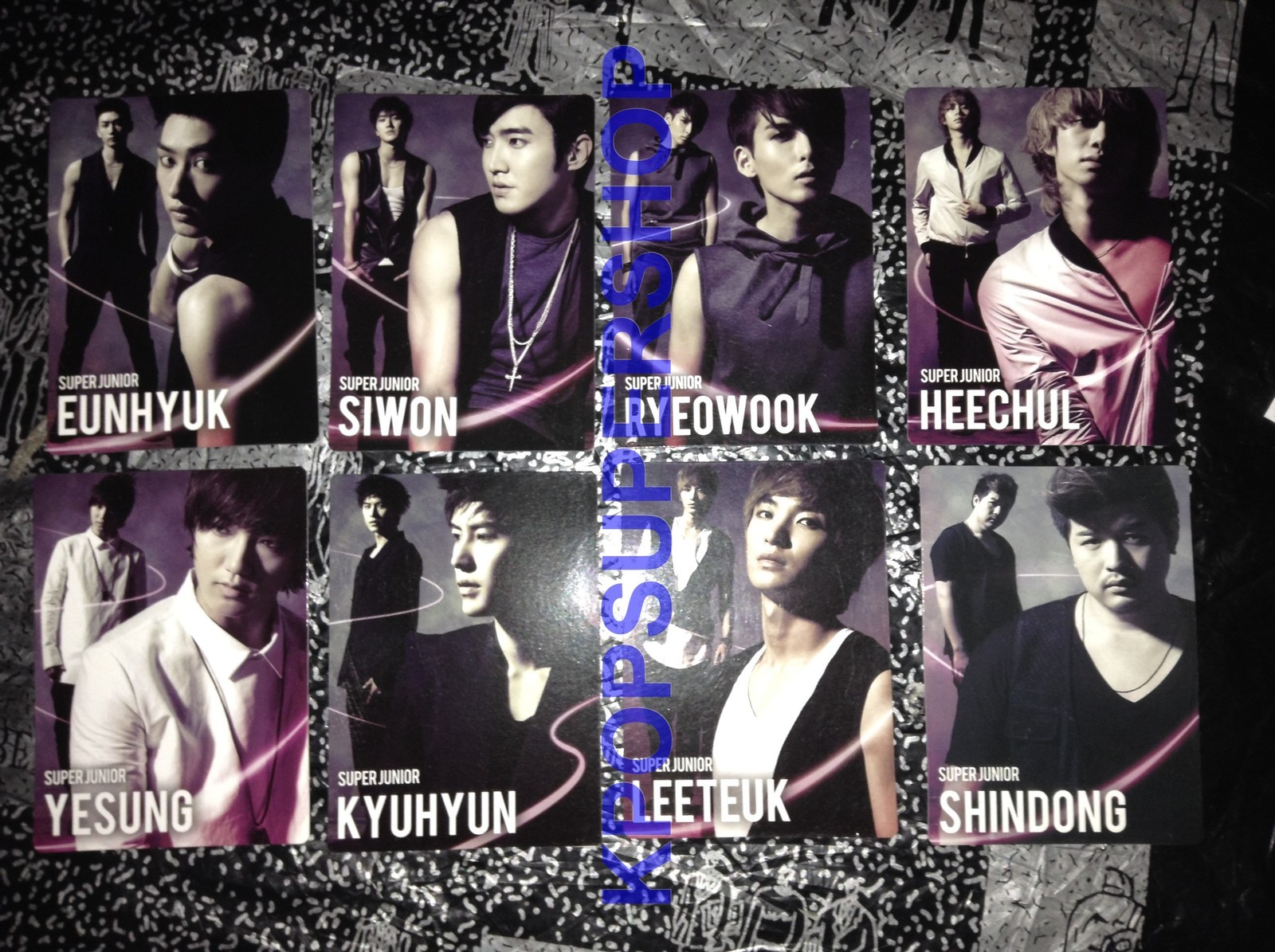 Star Collection Card Super Junior Star Collection Card Full Magnet Magnetic Photocard Set ...