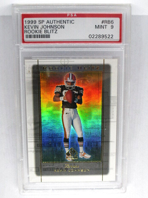 Kevin Johnson SP Authentic Rookie Blitz #RB6 Rookie Blitz
