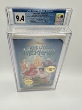 GRAIL!  Disney’s The Little Mermaid 1989/1990 VHS Banned Cover CGC 9.4 A++