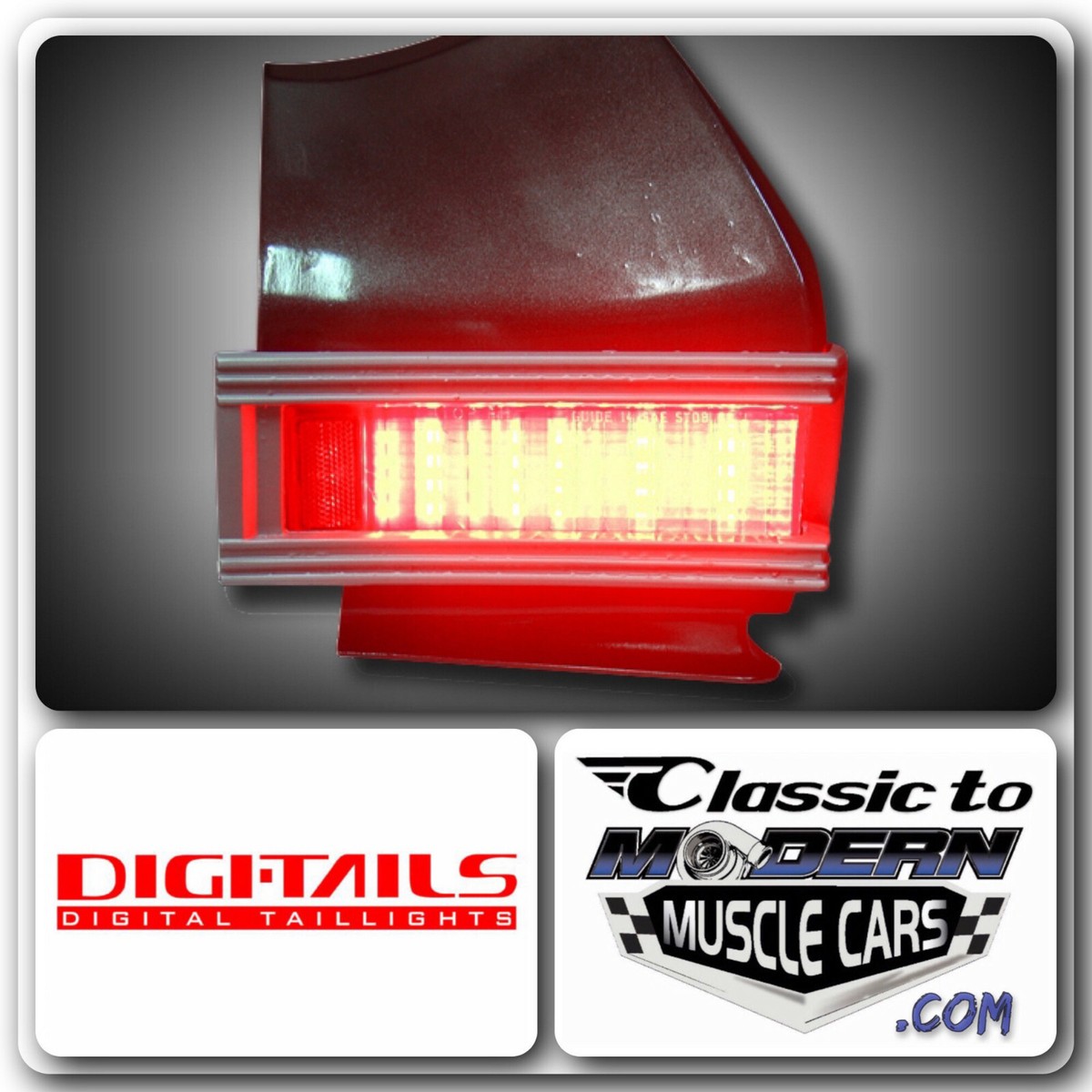 DIGI-TAILS LED Taillight Light Conversion Fits 1968 Chevrolet