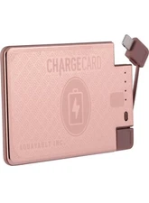 Ultra Thin Emergency Phone Charger. Portable Power Bank that Fits in Your Wal...