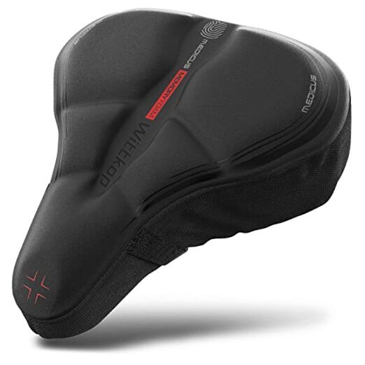 Bike Seat Cushion Made of Comfy Memory Foam I Bike seat Cover for Men & CITY