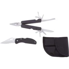 Maxam "He-Man" Combo Pack Lockback Knife & Multi-Tool Set