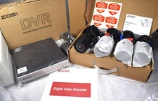 New in Box Zosi Security System, 4 ZG1061A Cameras, ZR08ZN 1TB DVR Recorder