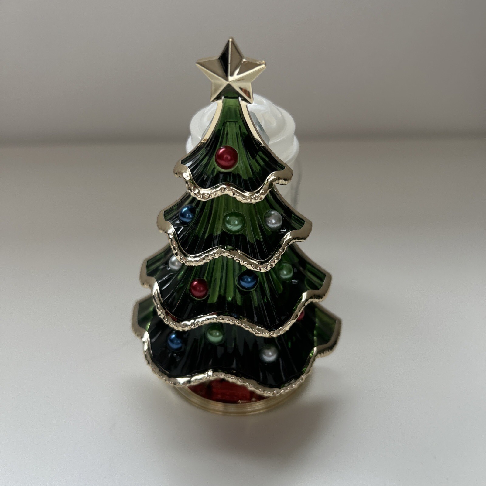 Bath Body Works CHRISTMAS TREE WITH TRAIN Nightlight Wallflower Plug In-image