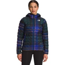 Nwt Northface Printed Thermoball Quilted Puffer Parka Hood Jacket- 2 Xl $240