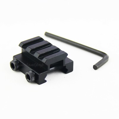 1/2'' 3-Slot Low Riser WEAVER PICATINNY Scope Mount Rail 