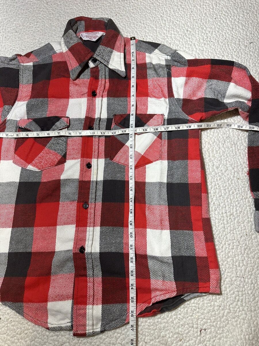 Vintage Frostproof Flannel Shirt Men's 15.5 Sanfordized Vintage Frostproof Flannel Shirt Men's 15.5 Sanfordized