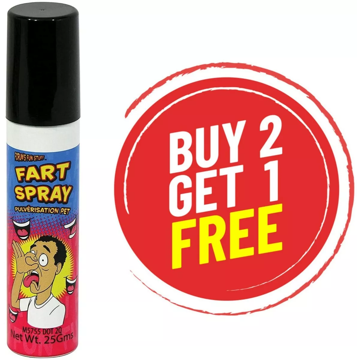 Fart Spray Can Liquid Stink Bomb Ass Smelly ~ GaG Prank Joke - BUY 2 GET 1  FREE 745313335998