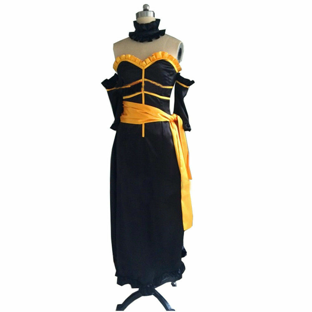 Fairy Tail Lucy Heartfilia Black Dress The Lion Nebula Version Cosplay Costume | eBay Fairy Tail Lucy Heartfilia Black Dress The Lion Nebula Version Cosplay Costume | eBay