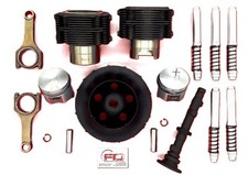 CILINDRI PISTONI 650ccBIELLE CAMMES CANNETTE VENTOLA ABARTH GIANNINI FIAT500/126