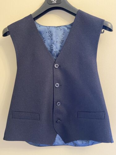 Club 1880 Boys Smart Suit  Waistcoat - Navy  - Various Sizes - BNWT - Picture 1 of 1