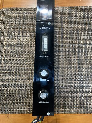  MODICON AEG 140 XCP 500 00 With ANALOG I/O SIMULATOR,  30-day Warranty
