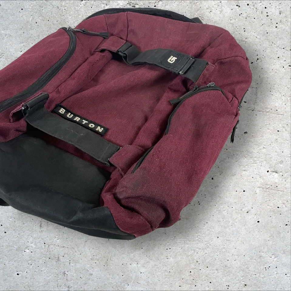 Burton Snowboards Mochila Bolsa Granate Exterior Senderismo Bolso Escolar Foto 3 de 4