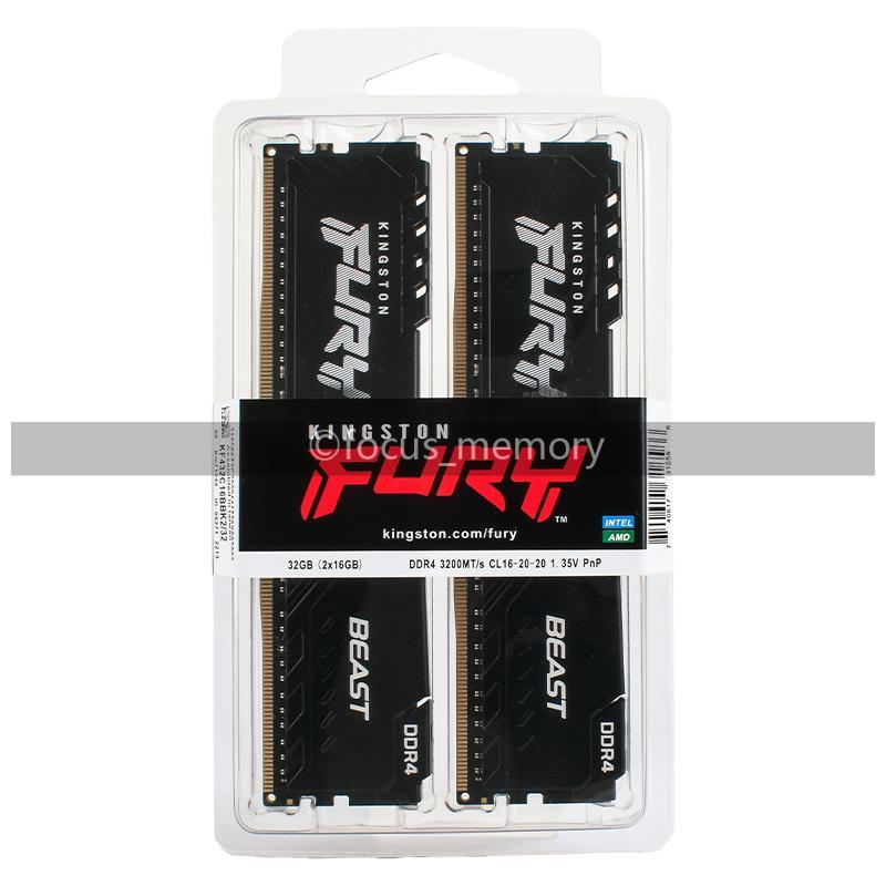 Kingston FURY Beast 32GB/16GB DDR4 3200 2666MHz DIMM Desktop