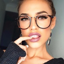 Vintage Retro Round KRISTIN Clear Eyeglasses Glasses SHADZ GAFAS removable lens