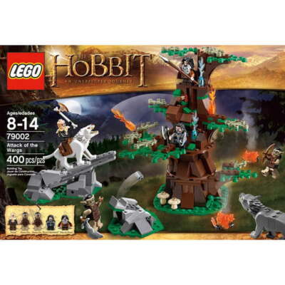 LEGO The Hobbit #79002 Attack of the Wargs NEW Factory Sealed RETIRED Free Ship!