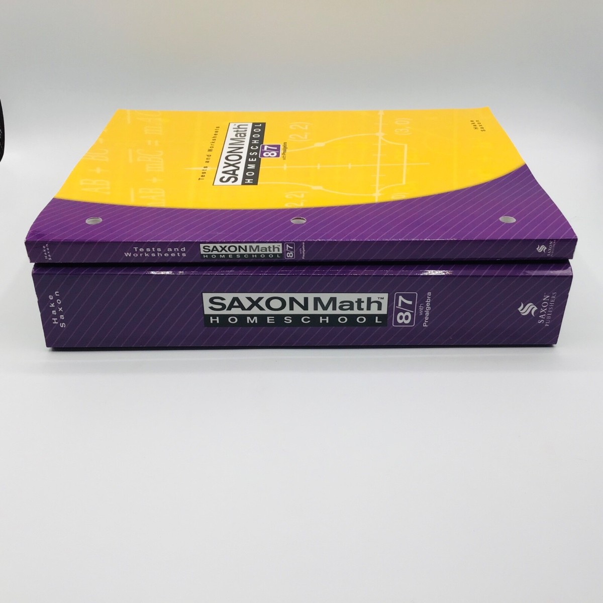 Saxon 8 7 Tests And Worksheets