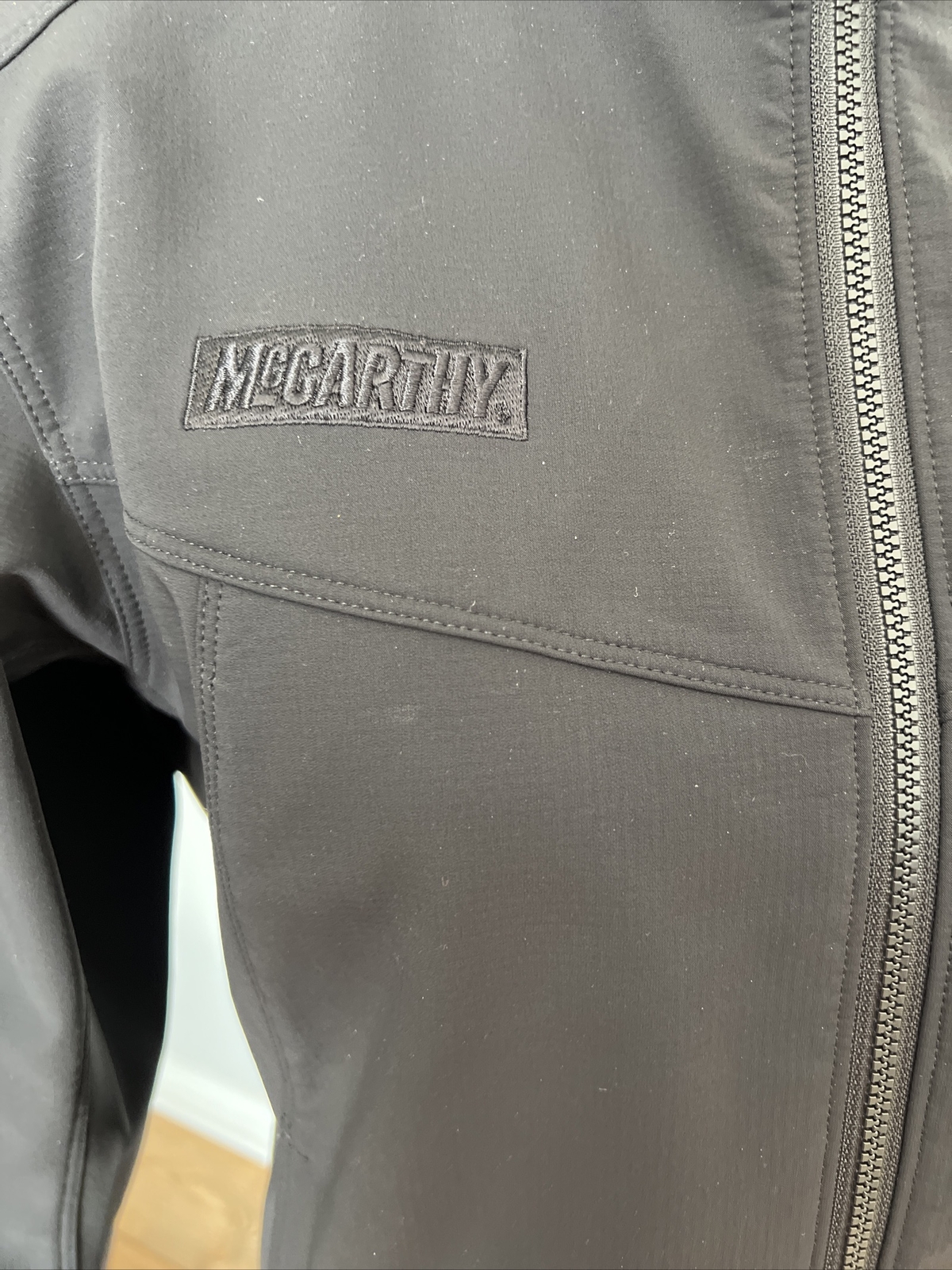 Arc'teryx Giacca Leggera Epsilon Donna Nero Grandi Loghi Frangivento Guscio Morbido