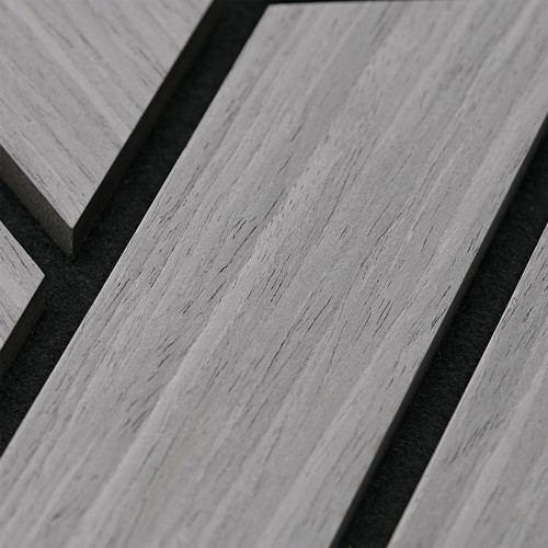 Akustik Wandpaneele 3D Hexagon Akustikplatten 30x26cm Grau Paneele Homestyle4u - Bild 10 von 12