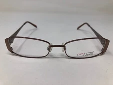 Clearvision Eyeglasses Frames Metal Brown TINA FULL RIM 50-16-130 OJ24