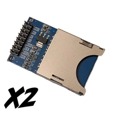 2X SD Card SPI Read / Write Module Reader / Writer For Arduino AVR ARM MCU PIC