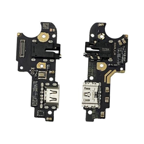 CONNETTORE DI RICARICA MIC JACK AUDIO DOCK PER REALME 5 / 5i RMX2030 ORIGINALE