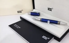 Montblanc Starwalker 9976 Cool Blue Fountain | Ink Pen - Refurbished