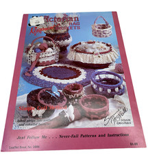 Rugpoint Victorian Rag Baskets Craft Booklet 2004 - Suzanne McNeill