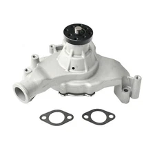For 1969-1987 BBC Mark IV Long Water Pump High Volume Aluminum Natural