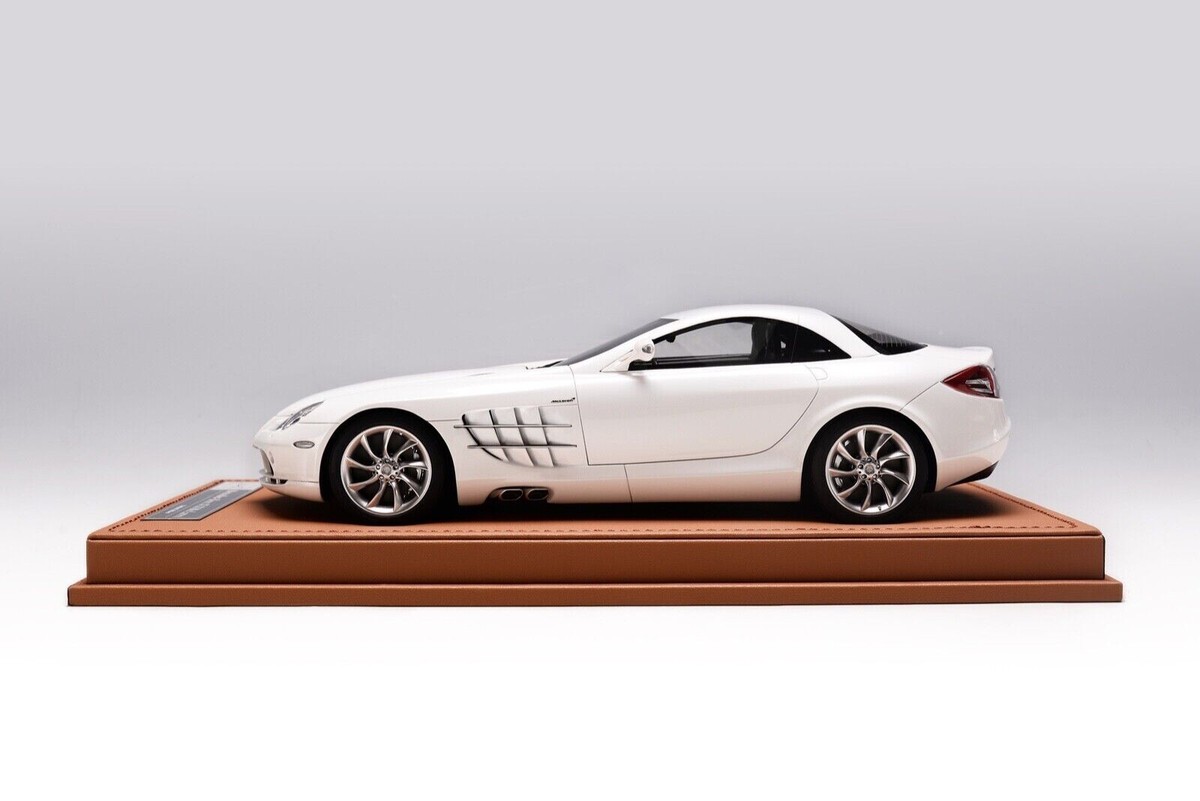 Ivy Models Mercedes Benz McLaren SLR White Color 1:18 Rare