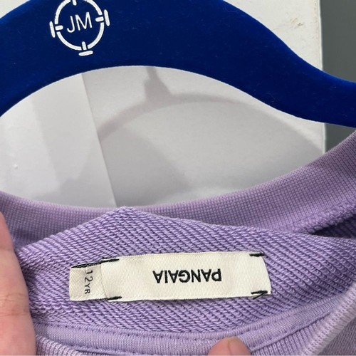 Pangaia Kids Sweatshirt 365 Midweight Orchid Purple size 12 - Picture 8 of 8
