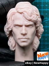 1/6 High Detail Unpainted Anakin Skywalker Head Sculpt for 12'' Action Figure
