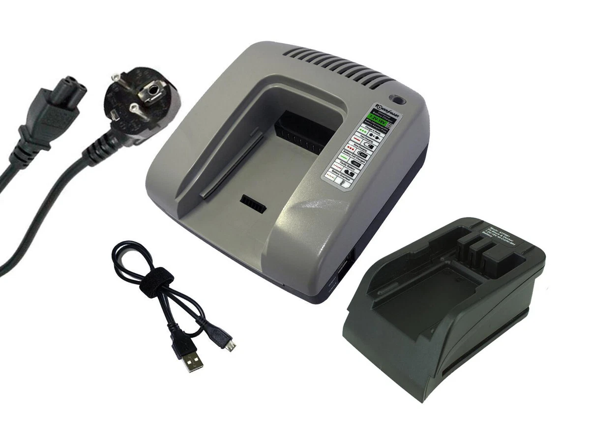 7.2 18V Charger for Black Decker EPC188 HP126FSC HP126K HP12K HP142K Grey