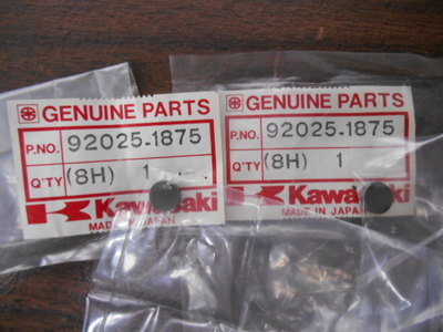 けんサマ NOS Kawasaki OEM Shim 2.25T 89-90 ZX750 90-00 ZX1100 90-99 ZX1000