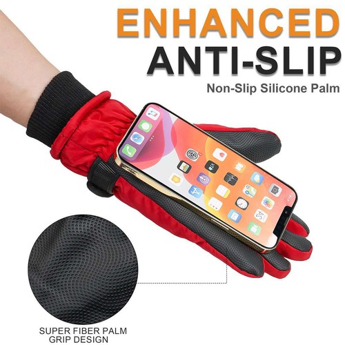 Waterproof Ski Snow Gloves Men Women Winter Thermal Windproof TouchScreen Warm - Picture 7 of 15