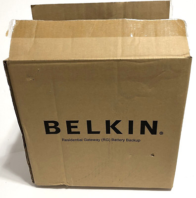BELKIN BU3DC001-12V Residential Gateway Battery Backup REV B OPENED BOX