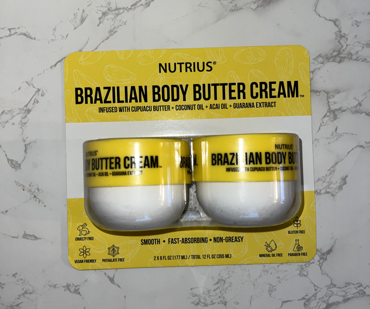 Nutrius Brazilian Body Butter Cream Master Pack Free Shipping / x2