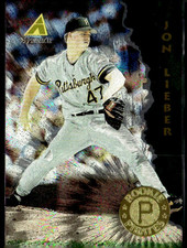 1994 Pinnacle Jon Lieber Rookie Museum Collection Card #153. rookie card picture