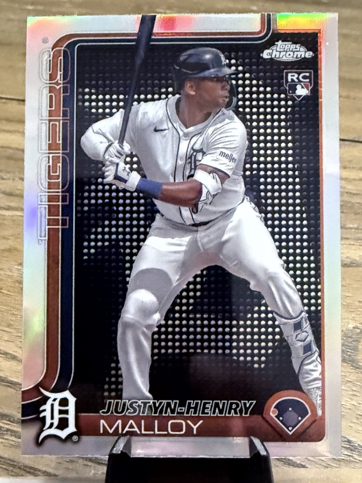 2025 Topps Chrome - Justyn-Henry Malloy #224 Lightboard Logo Refractor (RC)