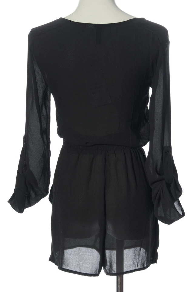 H&M DIVIDED Combinaison Dames Pantalon T EU 32 noir style décontracté - Photo 2/4
