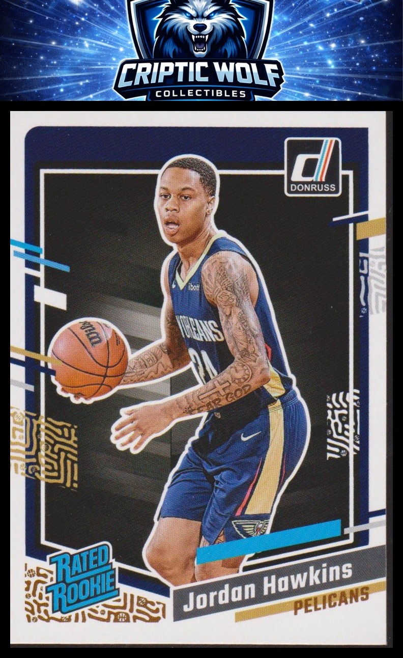 2023-24 Donruss #219 Jordan Hawkins New Orleans Pelicans