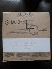 Redken Shades EQ Gloss 09N Cafe Au Lait, Conditioning Color total 6 of 2 fl.oz.