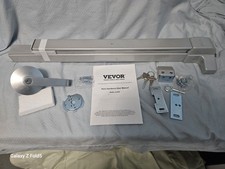 Door Push Bar Panic Exit Device With Handle Heavy Duty Hardware Latch Emergency