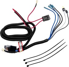 Horn Wiring Harness Relay Kit for Car, 12V 80A 4 Pin SPST Double Horn Relay Harn