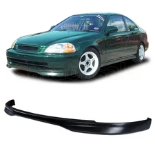[SASA] Fit for 96-98 Honda Civic 2dr 3dr 4dr TR Type-R Front Bumper Lip Splitter