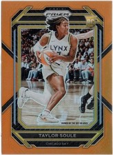 2023 Panini Prizm WNBA Orange Prizm Taylor Soule Rookie Parallel Card #149 /99