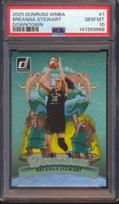 2025 PANINI DONRUSS BREANNA STEWART DOWNTOWN PSA 10!