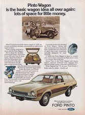 1973 Ford Pinto Wagon Print Ad